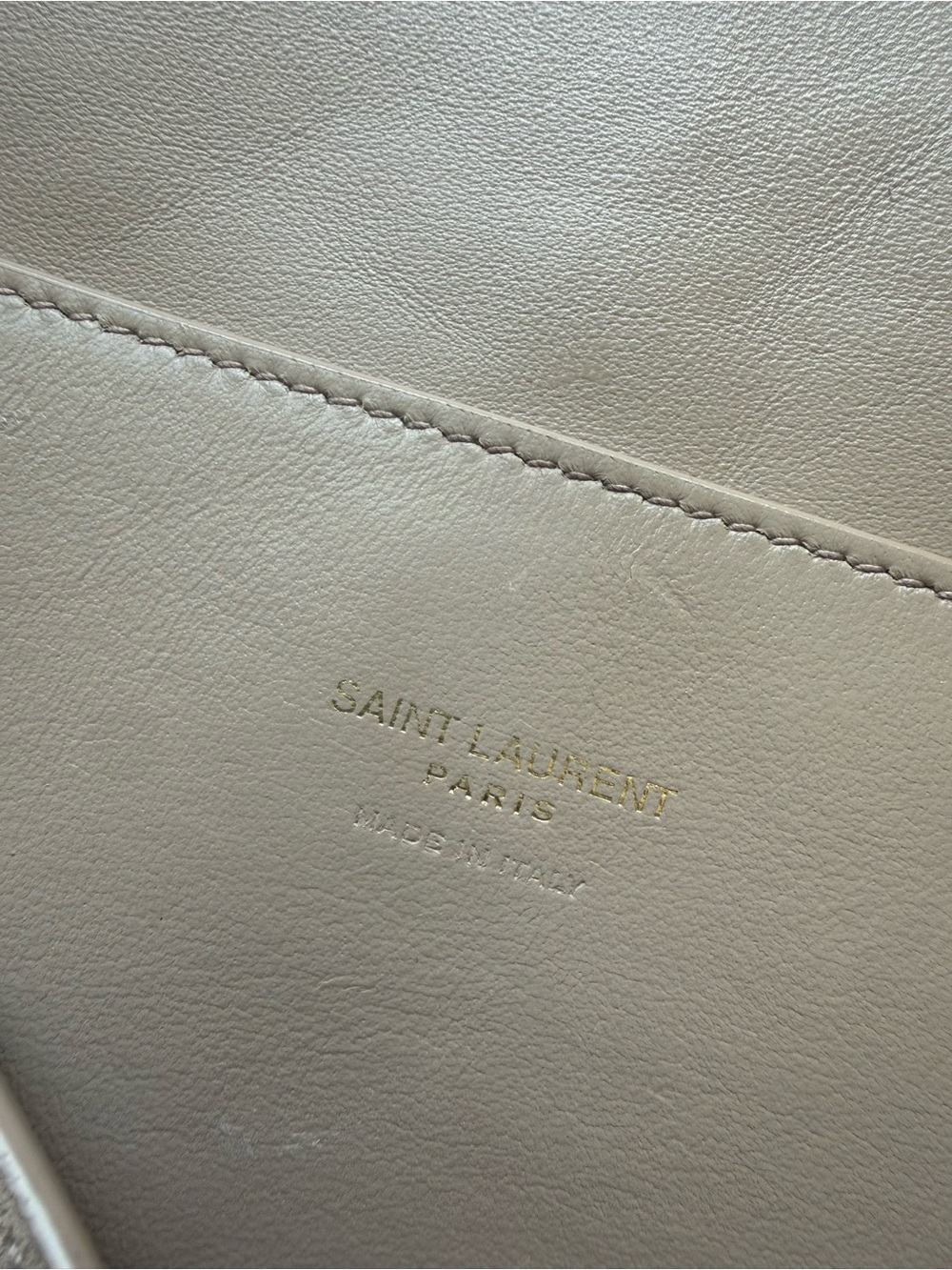 Authentic Saint Laurent Medium Kate Reversible Suede Leather Shoulder Bag Blush - Picture 12 of 16